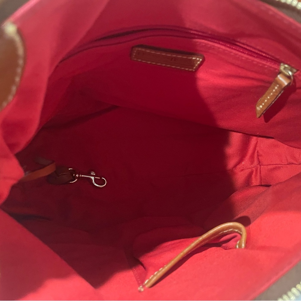 Dooney & Bourke Tan Leather Women's Bag - Picture 6 of 9